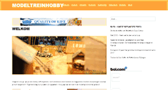 Desktop Screenshot of modeltreinhobby.nl